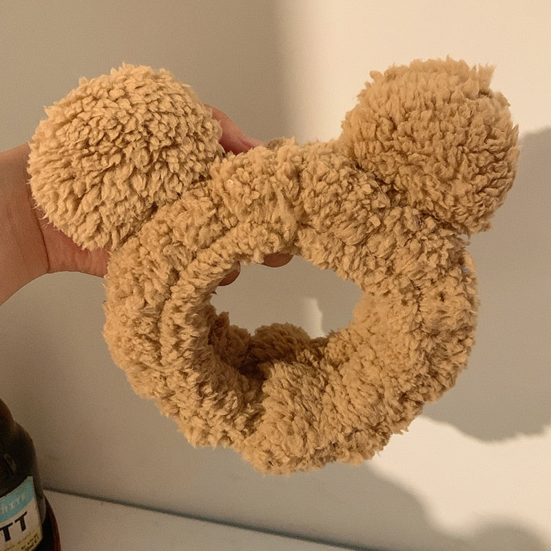 Fluffy Bear Ears Headband