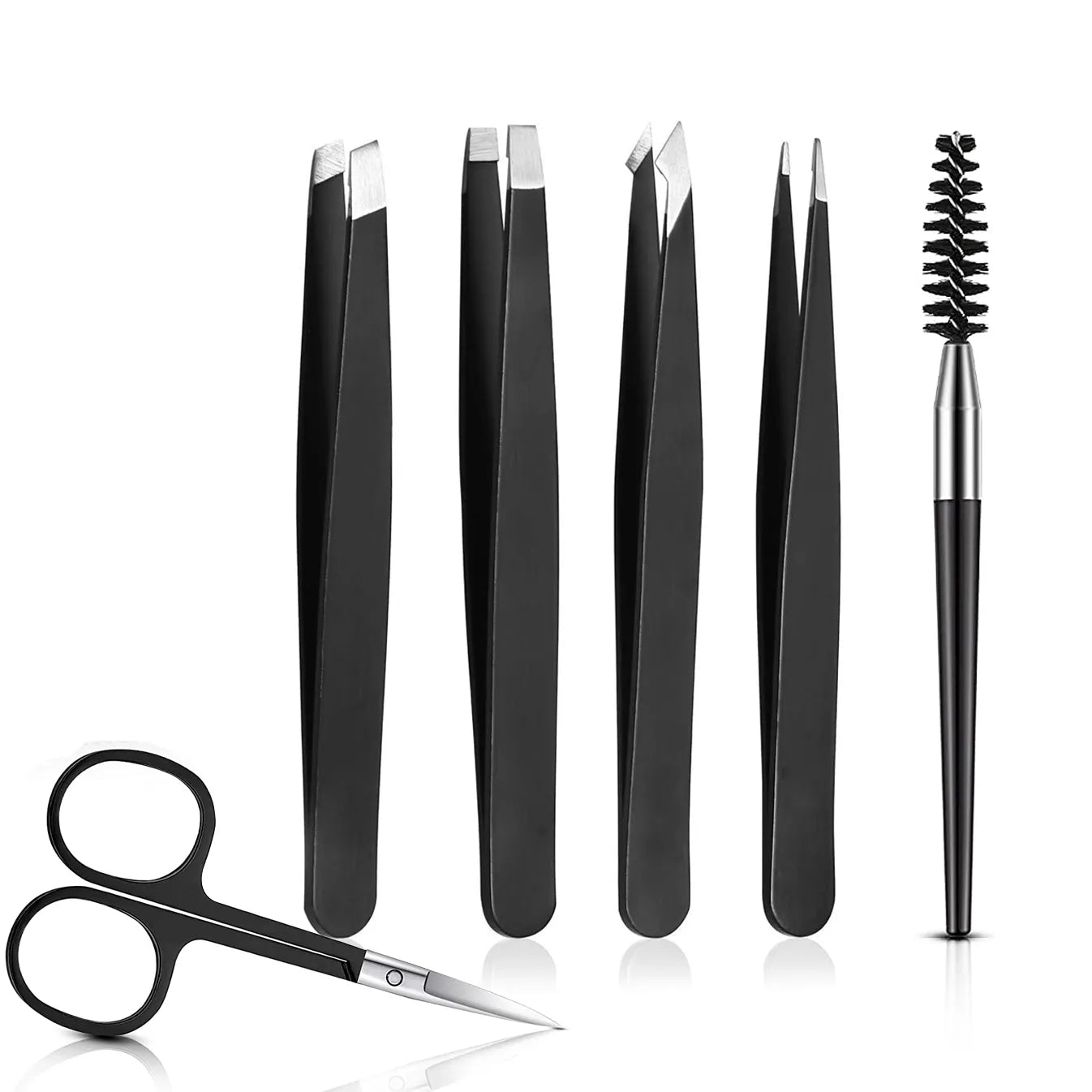 6 Piece Tweezer Set