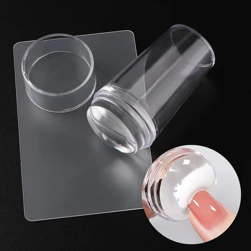 Transparent Nail Stamper