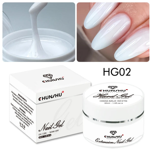 Milk White Builder Gel Pot 30ml