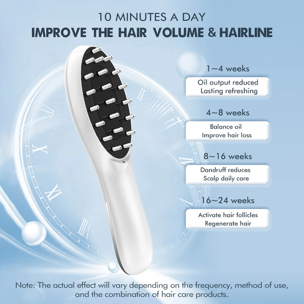 LED Hair Growth Therapy Brush