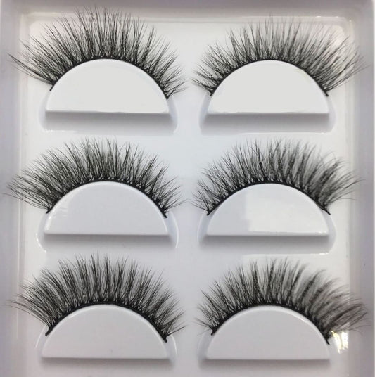 Faux Mink 3D Strip Lash